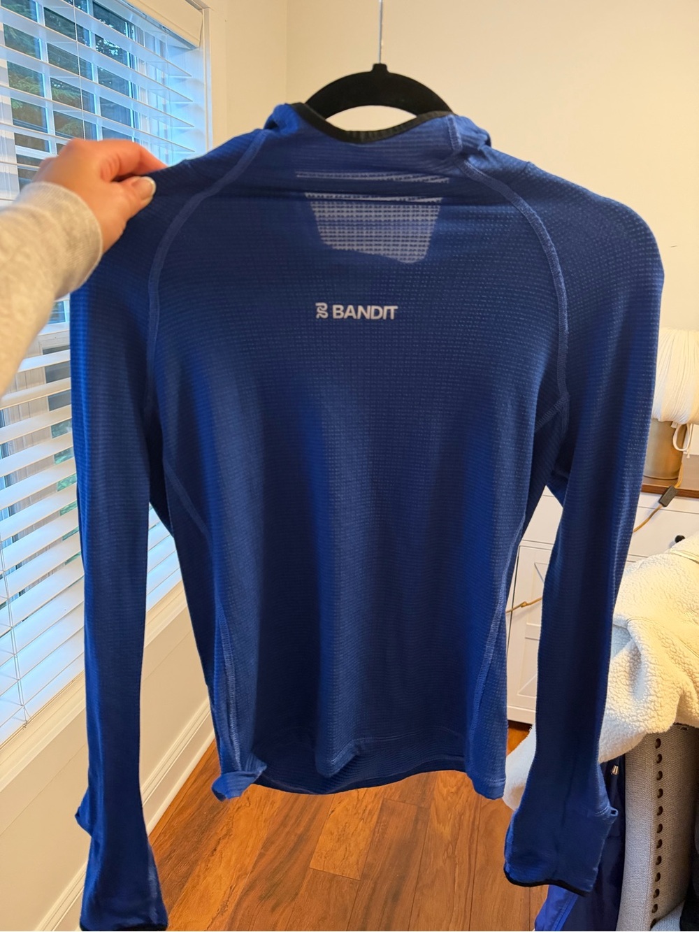Bandit Women's Long-Sleeve Blue Performance Top